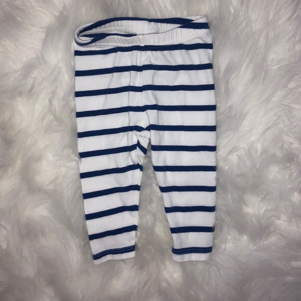 Striped (blue and white) Janie and Jack Pants